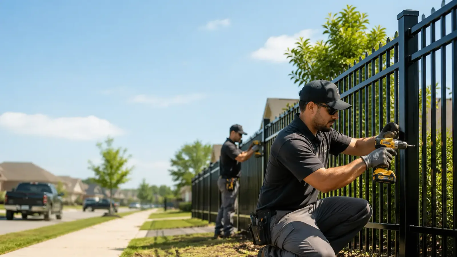 Metal Fence Installation in Rio Vista, TX